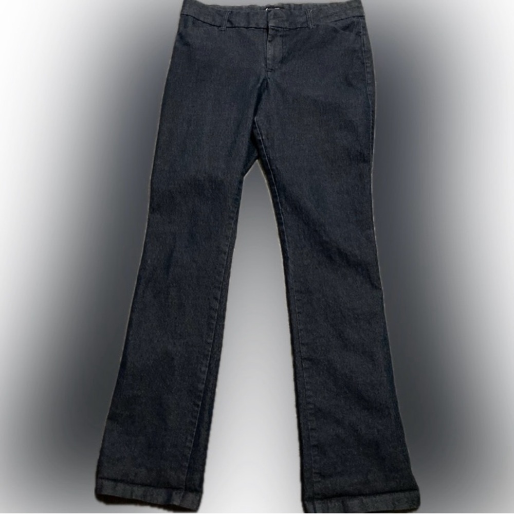Gap Slim City Women's Classic Dark Blue Denim Bootcut Jeans Size 6